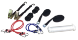 Tie Down & Bungee Set of 10pcs